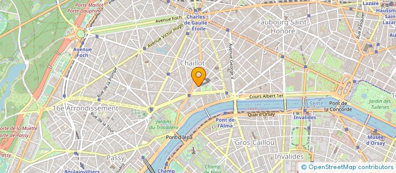 localisation de l'entreprise ENTREPRISE GENERALE DE REALISATION DE MAGASINS  PARIS