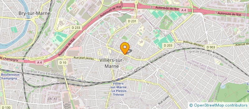 localisation de l'entreprise ENTREPRISE GENERALE DE RENOVATION à VILLIERS-SUR-MARNE