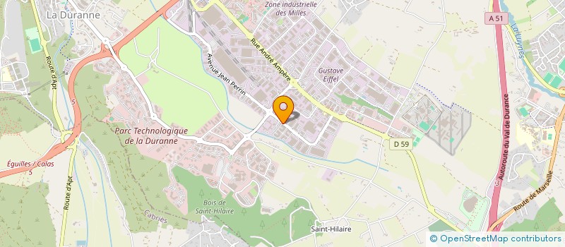 localisation de l'entreprise ENTREPRISE GENERALE DE TRANSPORTS ET DE LOCATION MARCEL GORLIER à AIX-EN-PROVENCE