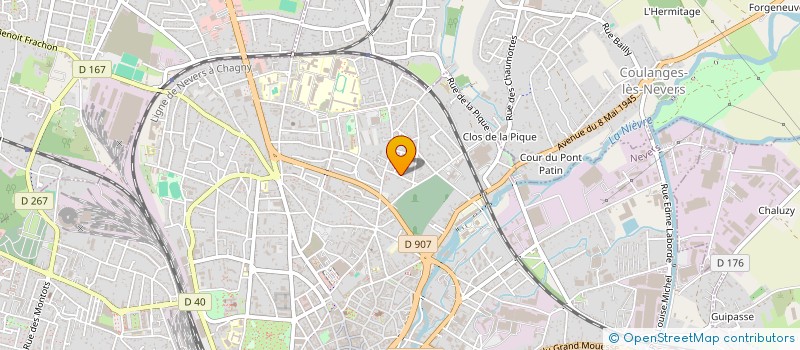 localisation de l'entreprise ENTREPRISE GENERALE DE TRAVAUX ET DE NETTOYAGE à NEVERS