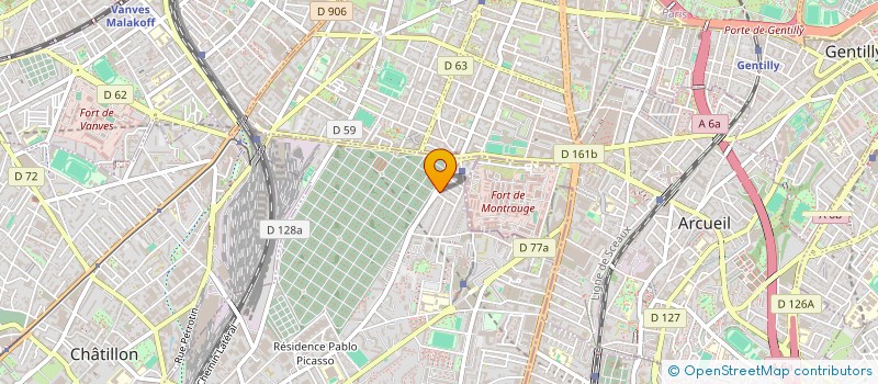localisation de l'entreprise ENTREPRISE GENERALE DE TRAVAUX IMMOBILIERS à BAGNEUX