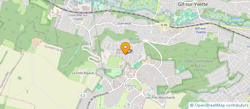 localisation de l'entreprise ENTREPRISE GENERALE DELGADO à GIF-SUR-YVETTE