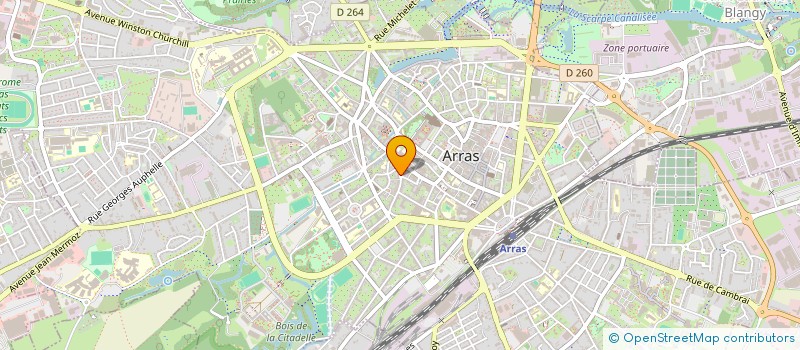 localisation de l'entreprise ENTREPRISE GENERALE DU BATIMENT EN ARTOIS à ARRAS
