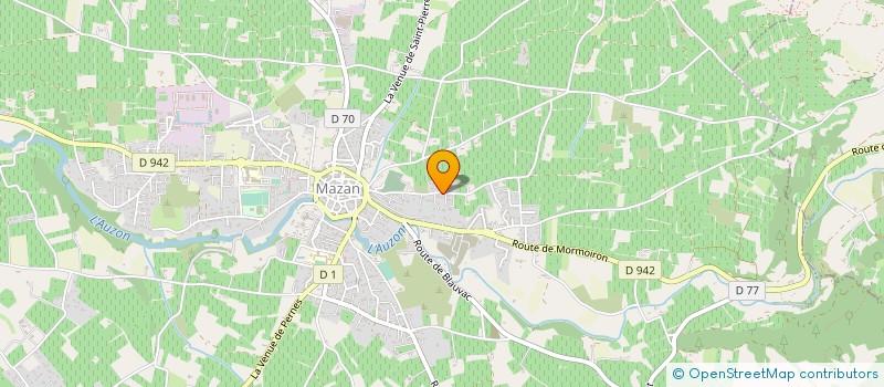 localisation de l'entreprise ENTREPRISE GENERALE DU BATIMENT M TRAZIC à MAZAN