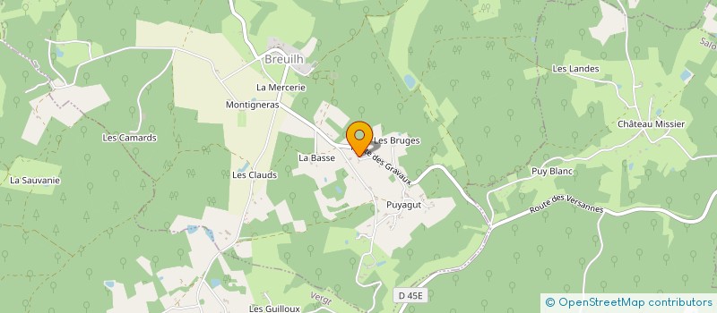 localisation de l'entreprise ENTREPRISE GENERALE DU BATIMENT SIMON à VAL DE LOUYRE ET CAUDEAU