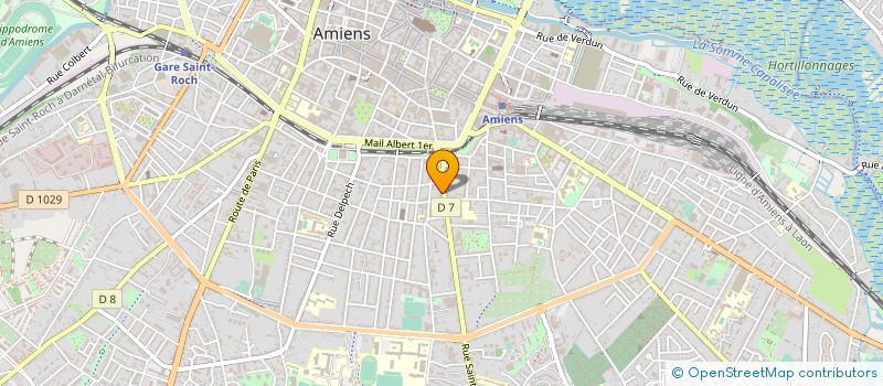 localisation de l'entreprise ENTREPRISE GENERALE DU BATIMENT TOUS CORPS D'ETAT DUDAY FILS à AMIENS