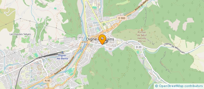 localisation de l'entreprise ENTREPRISE GENERALE ELECTRICITE HONNORAT à DIGNE-LES-BAINS