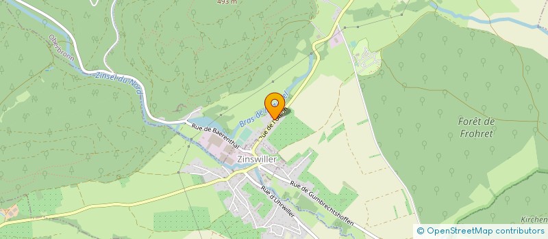 localisation de l'entreprise ENTREPRISE GENERALE ELECTRICITE SCHMITT à OBERBRONN
