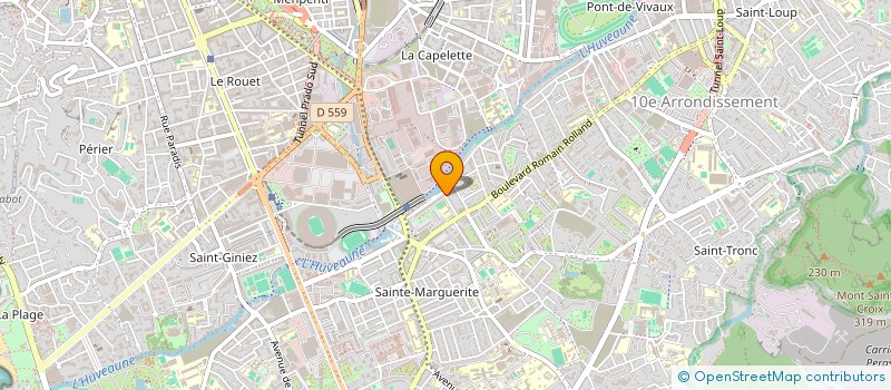 localisation de l'entreprise ENTREPRISE GENERALE ERBAT à MARSEILLE