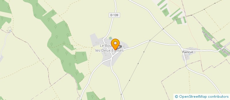 localisation de l'entreprise ENTREPRISE GENERALE GRIS BTP à LE BOULLAY-LES-DEUX-EGLISES
