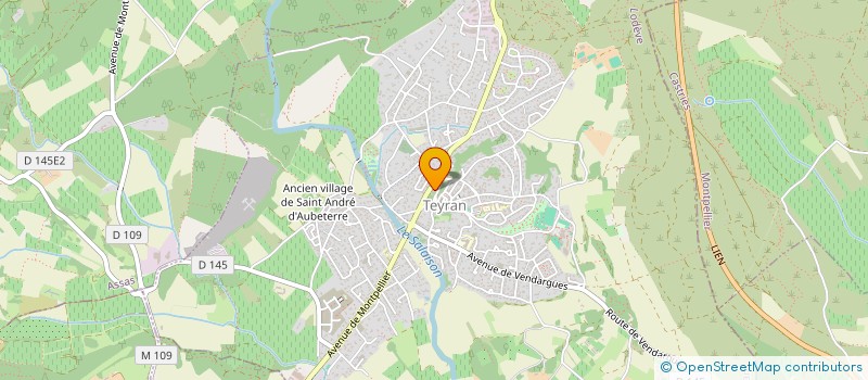 localisation de l'entreprise ENTREPRISE GENERALE INCHELIN  TEYRAN