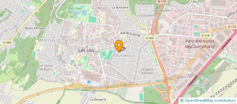 localisation de l'entreprise ENTREPRISE GENERALE ISOLATION PLATRERIE PLAFONDS à ORSAY