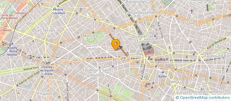 localisation de l'entreprise ENTREPRISE GENERALE L' EUROPE à PARIS