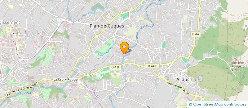 localisation de l'entreprise ENTREPRISE GENERALE MERIDIONALE BATIMENT  PLAN-DE-CUQUES