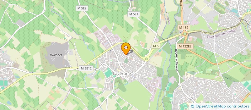 localisation de l'entreprise ENTREPRISE GENERALE MULTI SERVICES à LAVERUNE