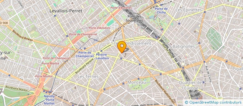 localisation de l'entreprise ENTREPRISE GENERALE PAUL MARCHAL  PARIS