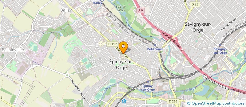 localisation de l'entreprise ENTREPRISE GENERALE S. NORCIA à EPINAY-SUR-ORGE