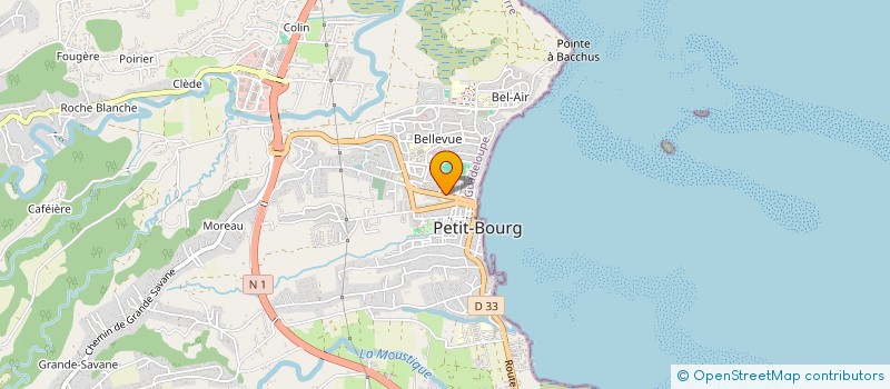 localisation de l'entreprise ENTREPRISE GENERALE TOUT TRAVAUX à PETIT-BOURG