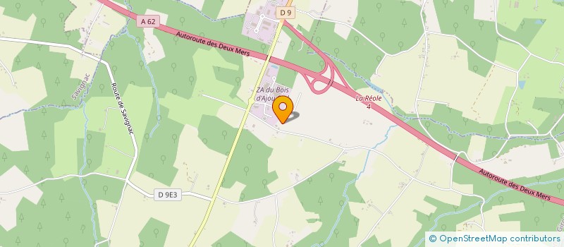 localisation de l'entreprise ENTREPRISE GENERALE TUYAUTERIE SOUDURE  AILLAS