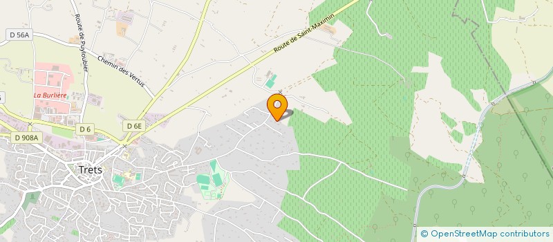 localisation de l'entreprise ENTREPRISE GERARD DELLA ROCCA  TRETS