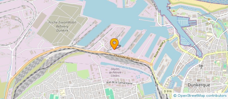 localisation de l'entreprise ENTREPRISE GERARD LESCIEUX à DUNKERQUE