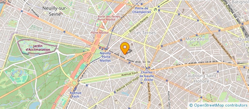 localisation de l'entreprise ENTREPRISE GERMAIN  PARIS