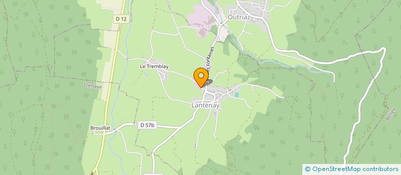 localisation de l'entreprise ENTREPRISE GIANOLI-VENNERI SARL à LANTENAY