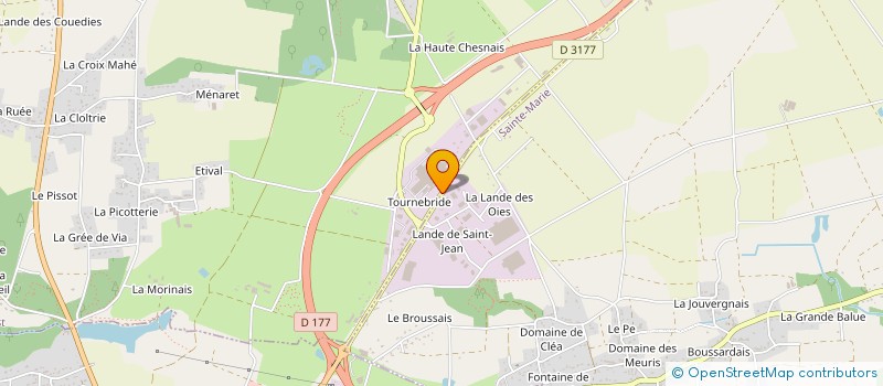 localisation de l'entreprise ENTREPRISE GILBERT KETTACHE à SAINTE-MARIE