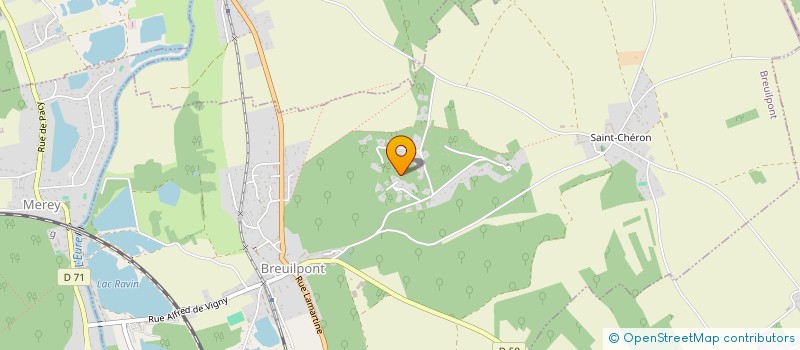 localisation de l'entreprise ENTREPRISE GILBERT MICHELIN  BREUILPONT