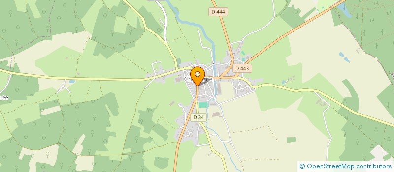localisation de l'entreprise ENTREPRISE GILLET à COUSSEGREY