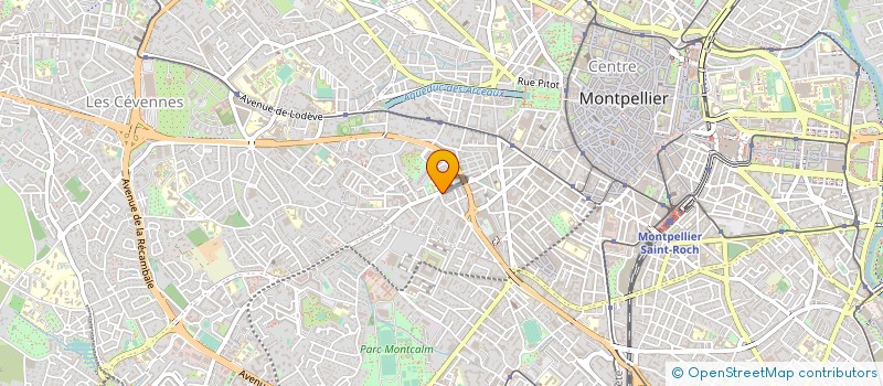 localisation de l'entreprise ENTREPRISE GINIEIS LOPEZ à MONTPELLIER