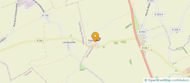 localisation de l'entreprise ENTREPRISE GODEFROY à SERAZEREUX