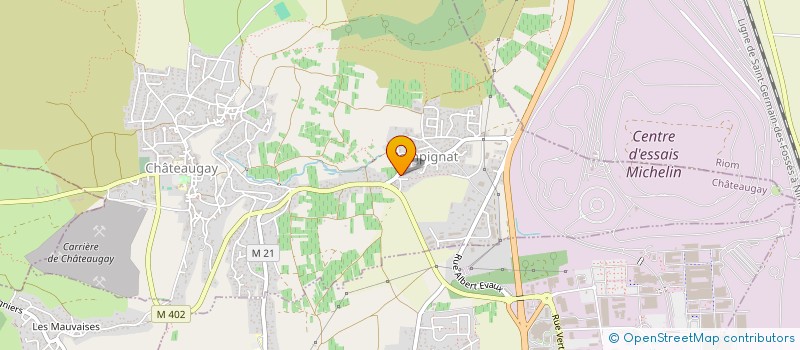 localisation de l'entreprise ENTREPRISE GONCALVES à CHATEAUGAY