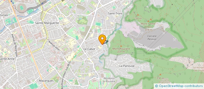 localisation de l'entreprise ENTREPRISE GONTERO à MARSEILLE 9
