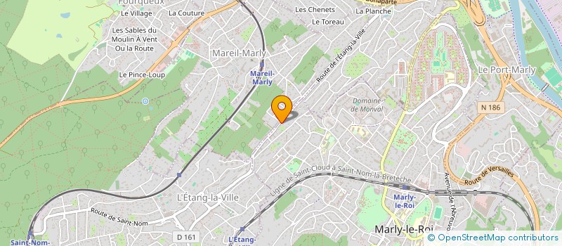 localisation de l'entreprise ENTREPRISE GONZALES  MARLY-LE-ROI