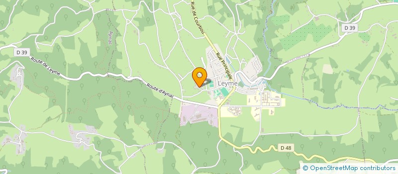 localisation de l'entreprise ENTREPRISE GONZALEZ  LEYME