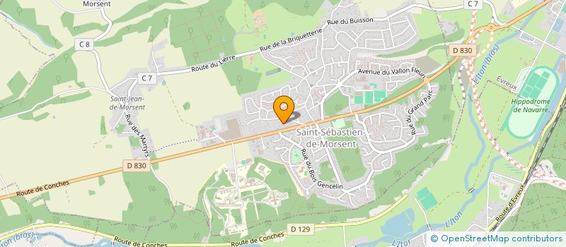 localisation de l'entreprise ENTREPRISE GOUPIL à CAUGE