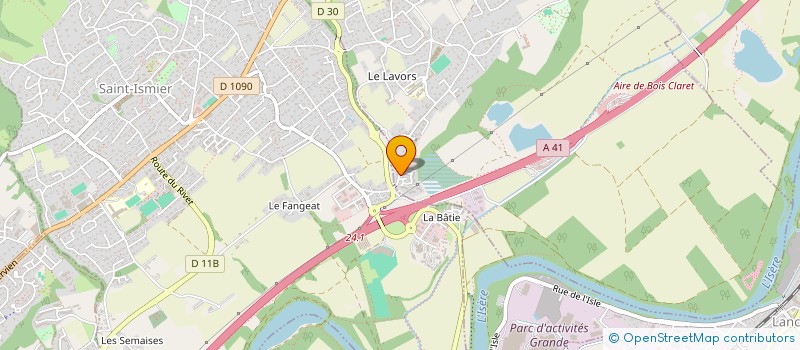 localisation de l'entreprise ENTREPRISE GRAZIANA BRICE  SAINT-NAZAIRE-LES-EYMES