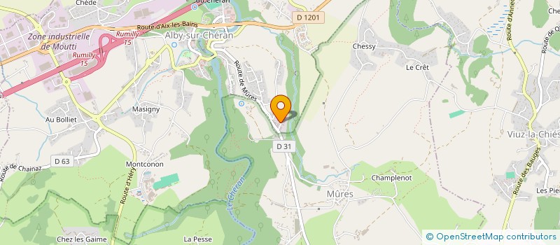 localisation de l'entreprise ENTREPRISE GRUNDMANN à ALBY-SUR-CHERAN