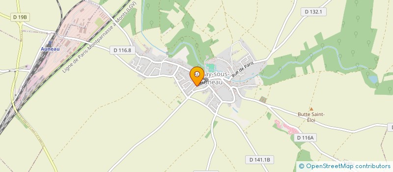 localisation de l'entreprise ENTREPRISE GUEDJ MACK à AUNAY-SOUS-AUNEAU