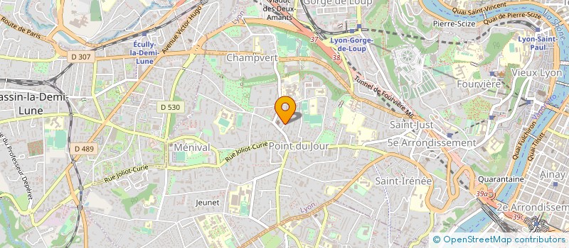 localisation de l'entreprise ENTREPRISE GUILBAUD FILS à LYON