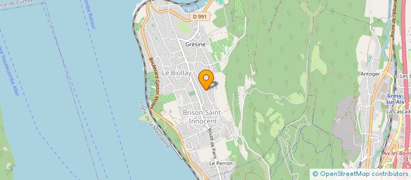 localisation de l'entreprise ENTREPRISE GUY MATHIEZ  LE MONTCEL