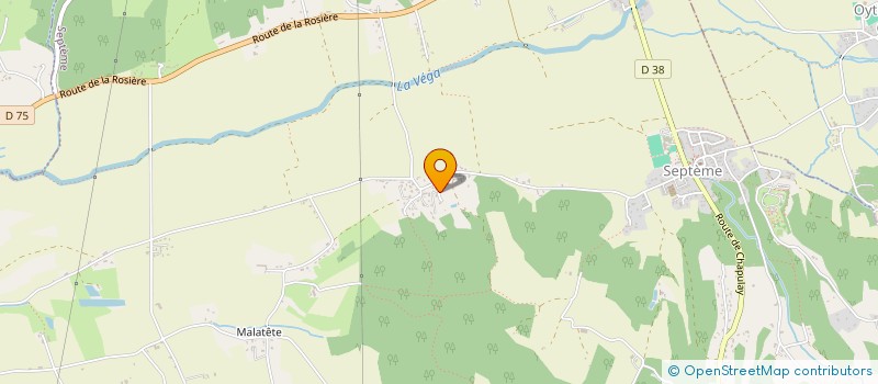 localisation de l'entreprise ENTREPRISE H DREVON ET FILS  SEPTEME