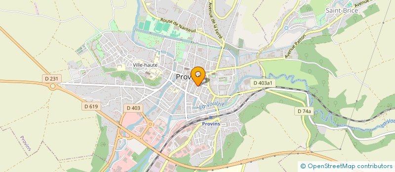 localisation de l'entreprise ENTREPRISE HANIQUE  PROVINS