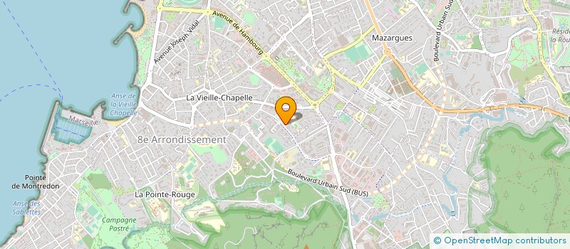 localisation de l'entreprise ENTREPRISE HELEINE  MARSEILLE