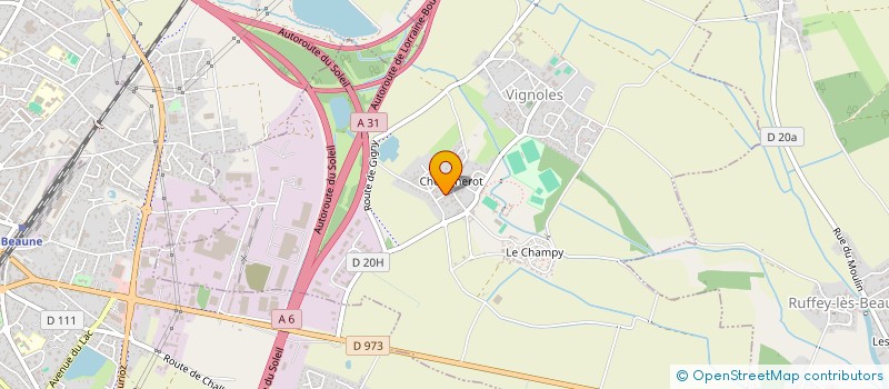 localisation de l'entreprise ENTREPRISE HENRIOT  VIGNOLES