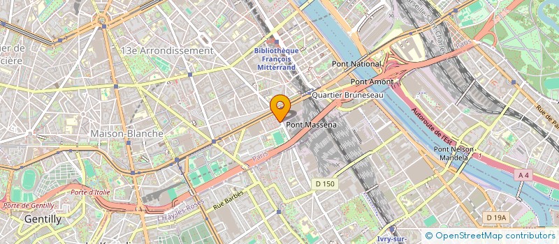 localisation de l'entreprise ENTREPRISE HERBILLON  PARIS