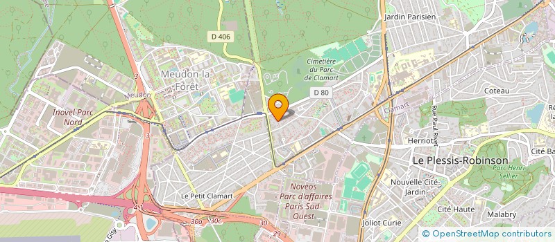 localisation de l'entreprise ENTREPRISE HIZEM à CLAMART