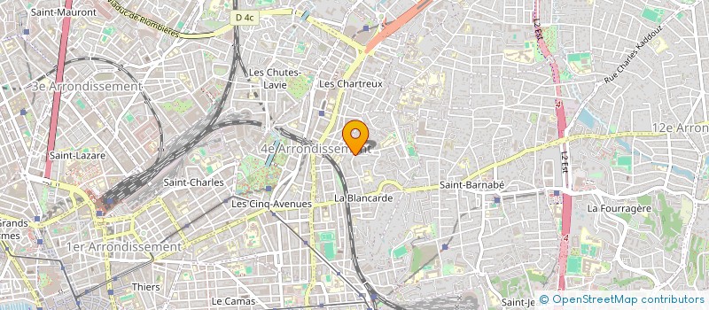 localisation de l'entreprise ENTREPRISE HK à MARSEILLE
