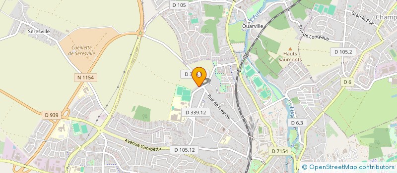 localisation de l'entreprise ENTREPRISE INCLUSIVE VERS L'AUTONOMIE EURE ET LOIR à CHARTRES